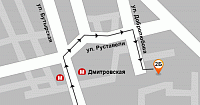 Схема проезда в АрендаАвто-брз
